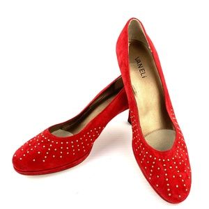 VAN ELI "Frenzy"‎ Suede Pumps